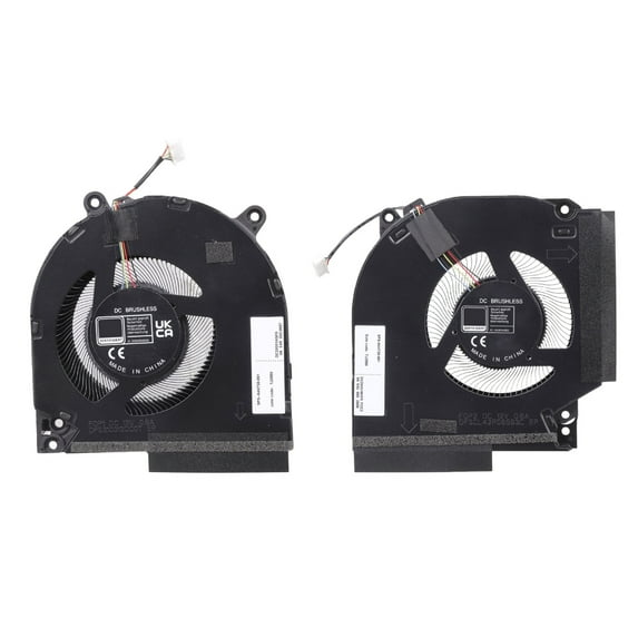 Laptop CPU GPU Cooling Fan Laptop Notebook Radiator Cooling Fan Graphics Card Heatsink Replacement for 16-R 12V MG75091V1-C180-S9A