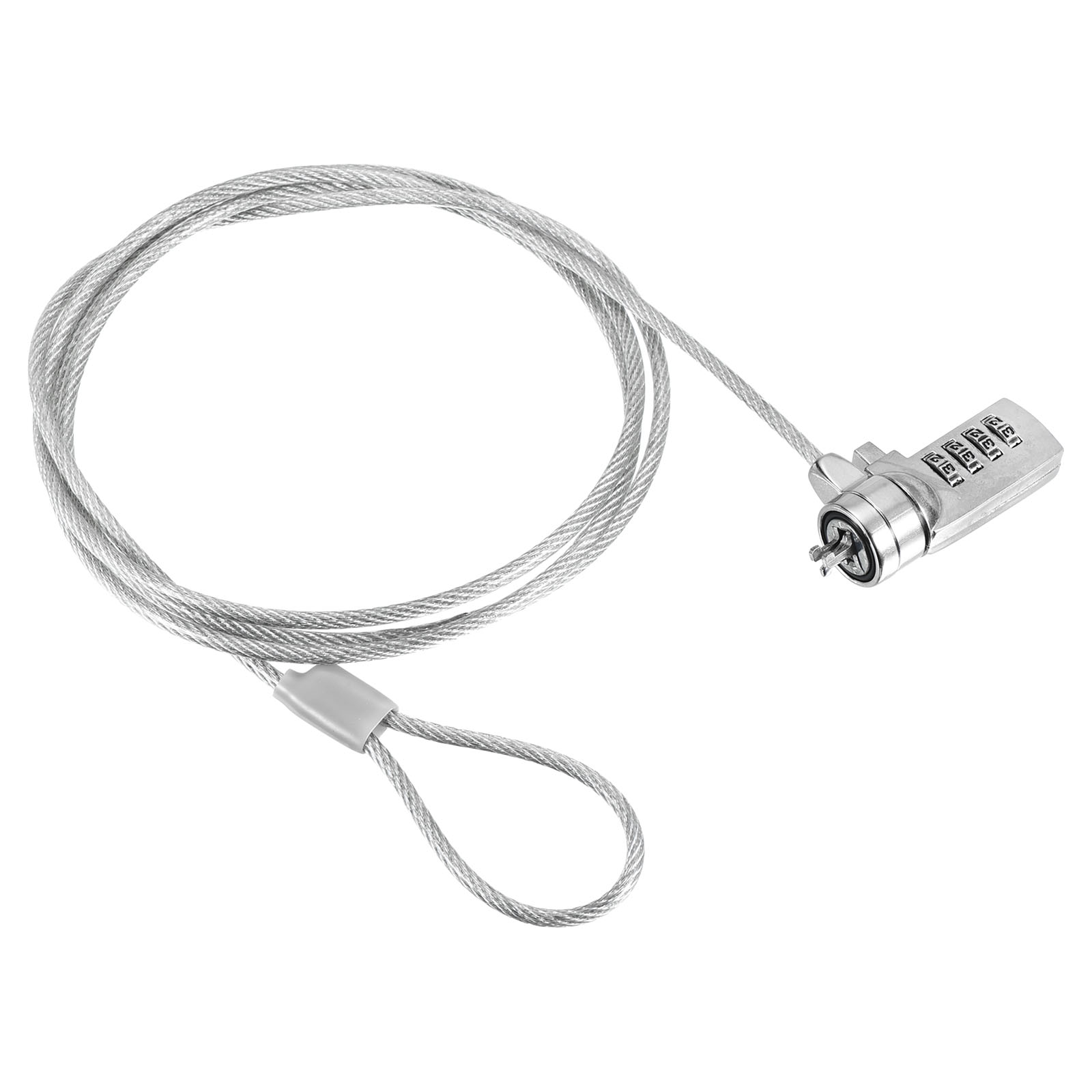Laptop Cable Lock 5 Ft Security Cable Combination Lock for PC Computer