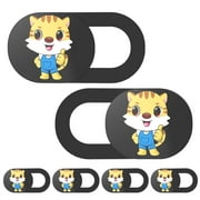 Laptop Camera Cover Slide -6 PCS,Cute Cat Webcam Cover Slide for Laptop,Tablet, Cell Phone,Computer,PC,MacBook,iMac,iPad and More Device,Cute Cat Pattern Web Cam Privacy Cover to Protect your Privacy