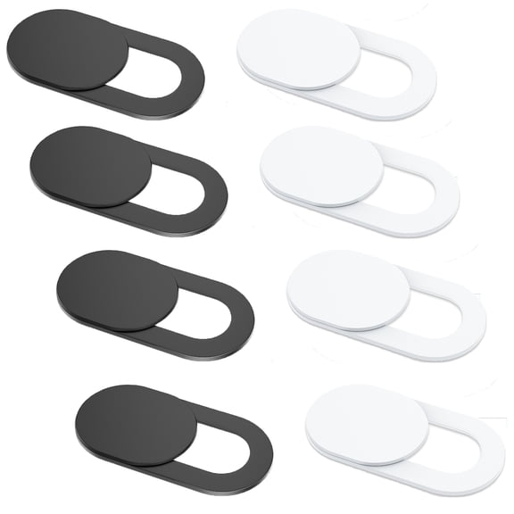 Laptop Camera Cover Slide,8 Pack-Ultra-Thin Webcam Cover Compatible with Laptop,MacBook,PC,Computer,iMac,iPad, iPhone Cell Phone etc. 0.022in Thick Web Blocker Protect Your Privacy and Security