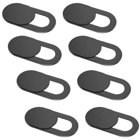 Laptop Camera Cover Slide, [8 Pack] Ultra-Thin Webcam Cover Compatible with MacBook,Laptop,PC,Computer,iMac,iPad, iPhone Cell Phone etc. 0.022in Thick Web Blocker Protect Your Privacy and Security