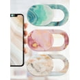 thumbnail image 1 of Laptop Camera Cover Slides (3 PK, Marble), ABS Webcam Privacy Slider by Mata1-USA, 1 of 9