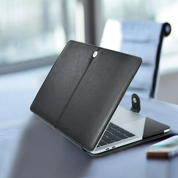 Laptop Case 13.3 Inch Compatible with MacBook Pro A2338 A2159 A1989 A1706 A1708 and Air A1932 A2179 A2337, PU Leather Hard Shell, Anti Scratch Laptop Cover for Office and Travel