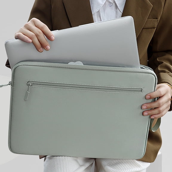 Laptop Case, 14.1-15.4 inch Universal Laptop Sleeve, Durable Shockproof Protective Computer Carrying Cover with Front Pocket, Briefcase Handbags Laptop Sleeve Bag for HP, Dell, Acer, Asus, Notebook
