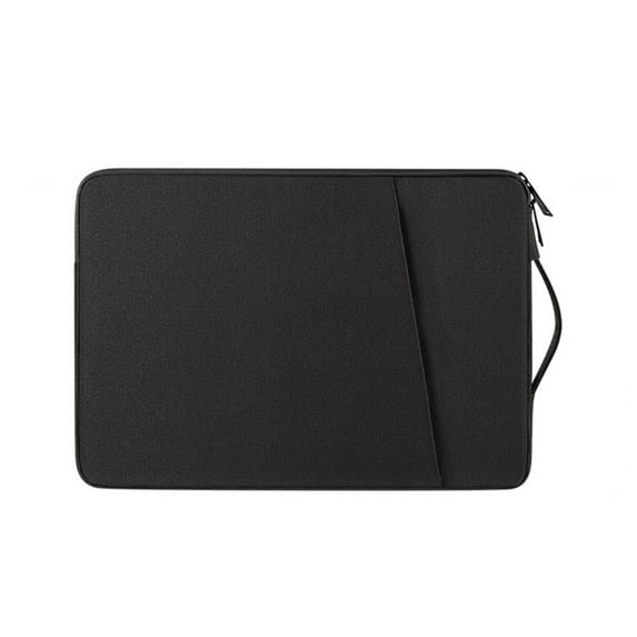 Laptop Case 16 Inch, Laptop Sleeve Compatible with Various Computers,ipad Sleeve Protection Storage Organizer Polyester Vertical Computer Sleeve Bag with Pocket, Black, 11.8x16.1"