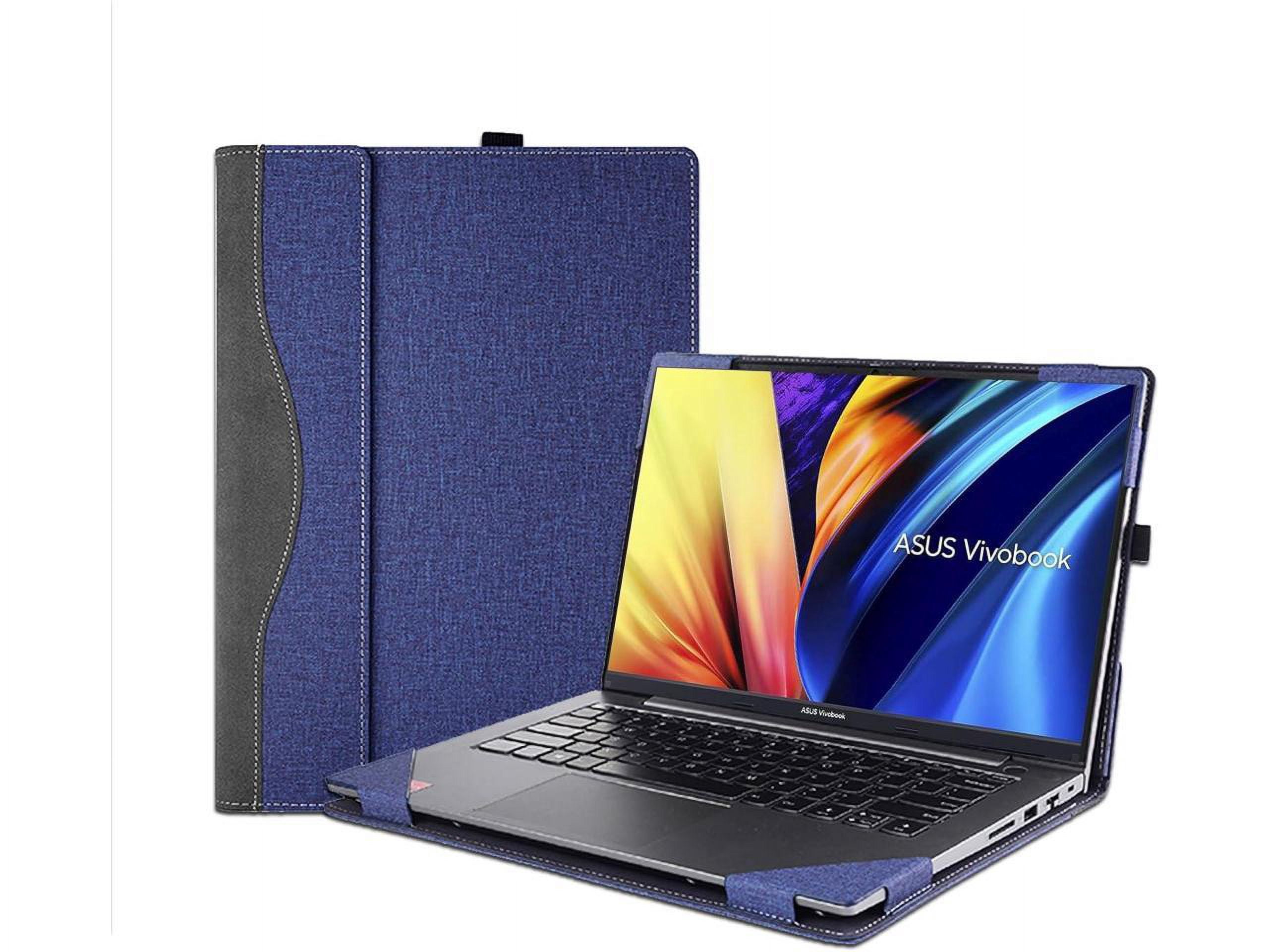 Laptop Case for 16 inch ASUS VivoBook 16X S3604 K3605 M1603 X1603 & VivoBook 16 OLED F1603 X1605 M1605 & Vivobook S 16X S5602 M5602 Sleeve,2 in 1 PU Leather Protective Cover + Pencil Holder