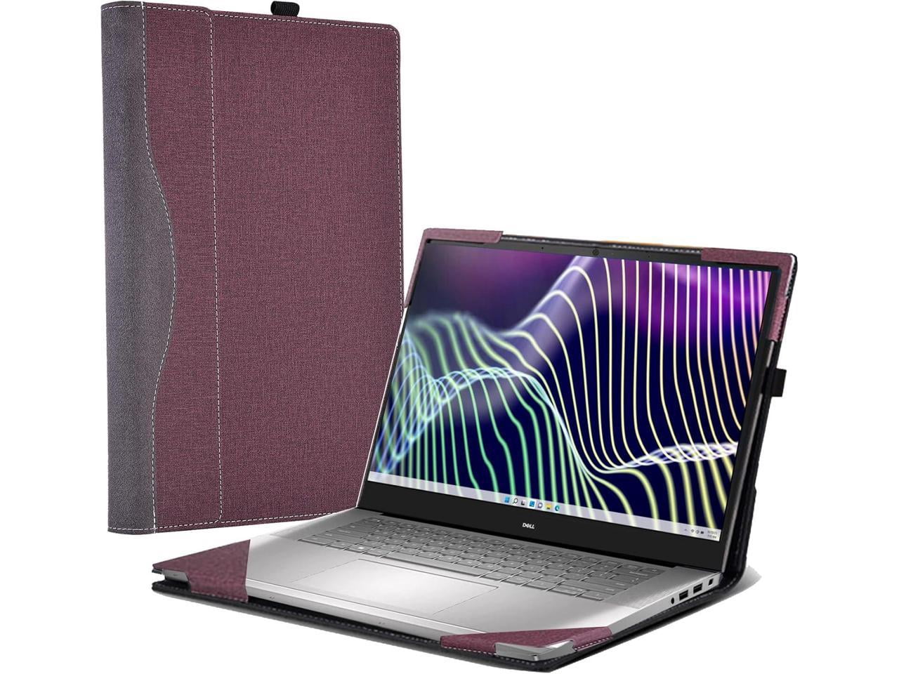Laptop Case for 16 inch Dell Latitude 7000 7640 Laptop (2023) | Latitude 7650 Laptop16" Notebook Laptop PU Leather Detachable Protective Cover with Pencil Holder