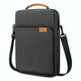 thumbnail image 1 of Laptop Case Computer Bag for 13-13.3 Inch MacBook Air/Pro Computer Notebook, Waterproof Protective Lightweight Laptop Computer Cover Bag,Student Business Messenge Crossbody Handbag(Black,), 1 of 9