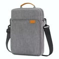 thumbnail image 1 of Laptop Case Computer Bag for 13-13.3 Inch MacBook Air/Pro Computer Notebook, Waterproof Protective Lightweight Laptop Computer Cover Bag,Student Business Messenge Crossbody Handbag(Grey,), 1 of 9