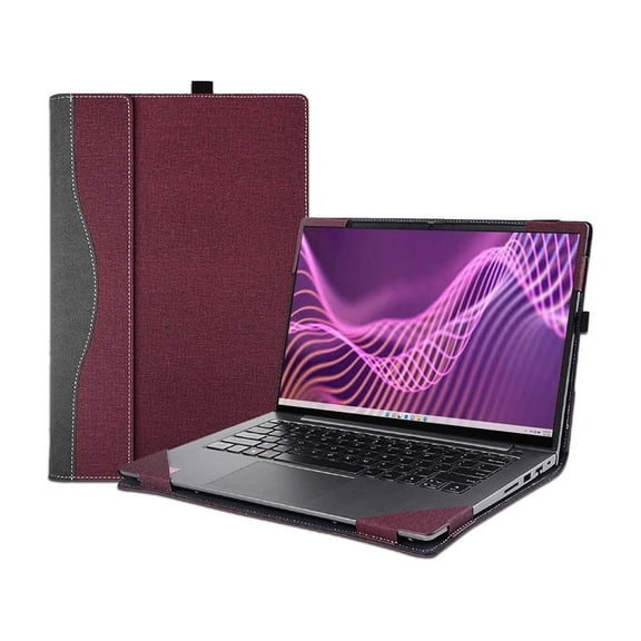 Laptop Case Cover for 13.3 inch Dell Latitude 5340 5330 5320 & Dell Latitude 3320 3330 Notebook PC Sleeve,Detachable PU Leather Protective Bag Accessory