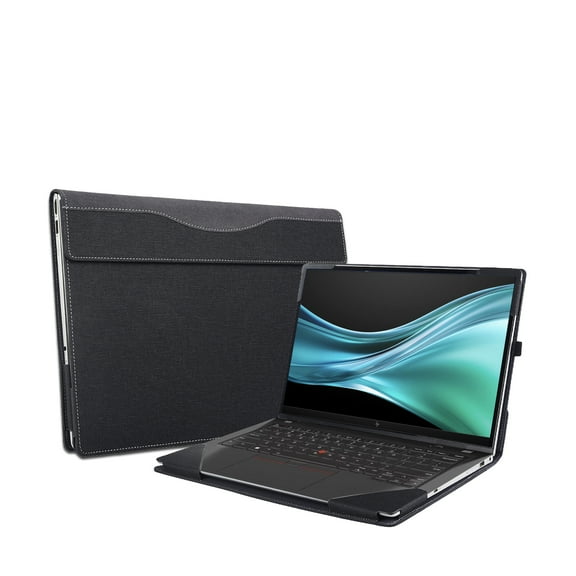 Laptop Case Cover for 14 inch HP EliteBook 840/845 G9 G10 G11& for HP Elite x360 1040 G9 G10 &for ZBook Firefly G9 G10 G11 Skins,PU leather Notebook PC Sleeve Protective Bag Accessories