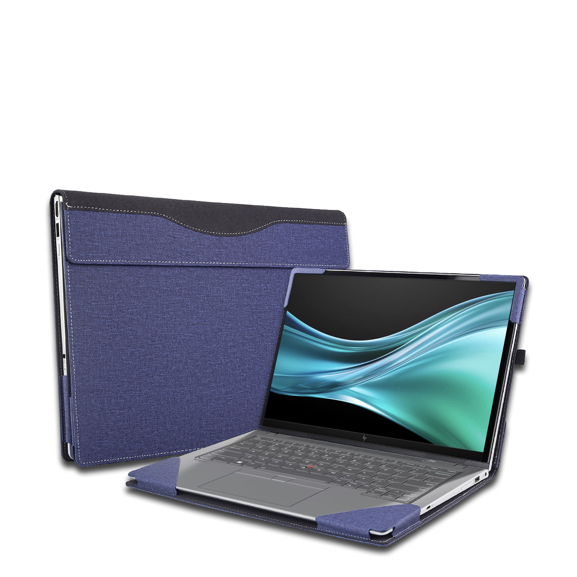 Laptop Case Cover for 14 inch HP EliteBook 840/845 G9 G10 G11& for HP Elite x360 1040 G9 G10 &for ZBook Firefly G9 G10 G11 Skins,PU leather Notebook PC Sleeve Protective Bag Accessories