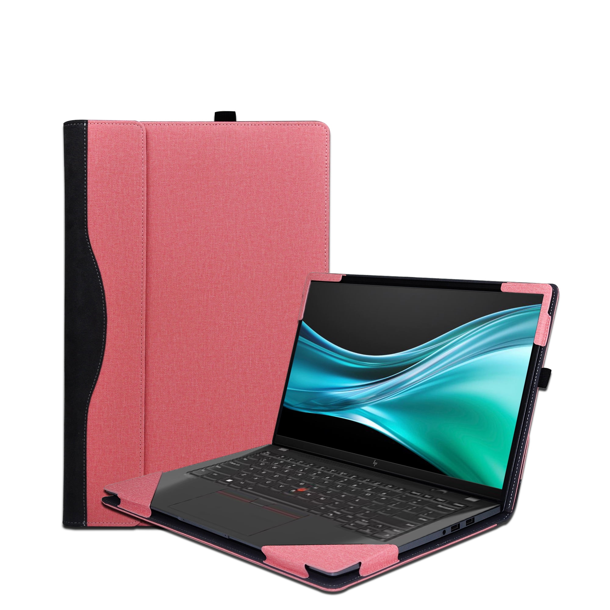 Laptop Case Cover for 14 inch HP EliteBook 840/845 G9 G10 G11& for HP Elite x360 1040 G9 G10 &for ZBook Firefly G9 G10 G11 Skins,PU leather Notebook PC Sleeve Protective Bag Accessories