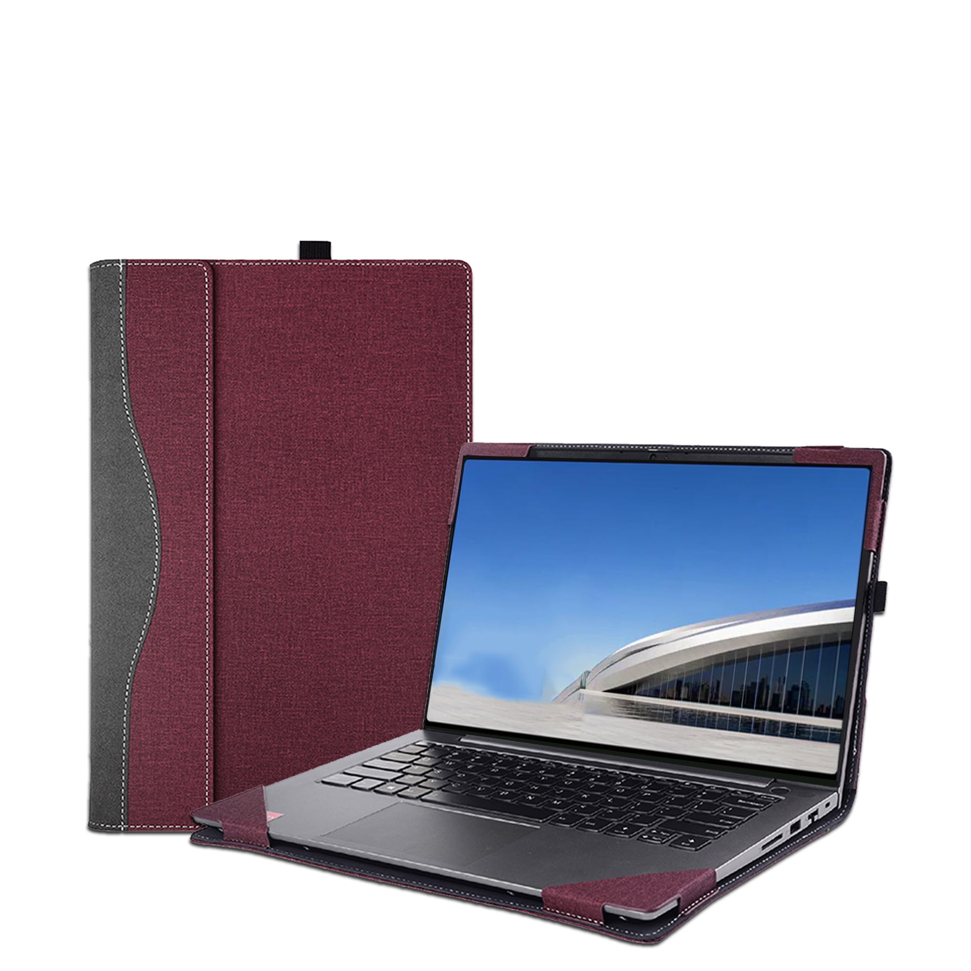 Laptop Case Cover for 14 inch New Samsung Galaxy Book4 Edge 14'' & 14 inch Samsung Galaxy Book4 Pro & 14 inch Samsung Galaxy Book3 Pro ,PU Leather Notebook PC Bag Sleeve Accessories