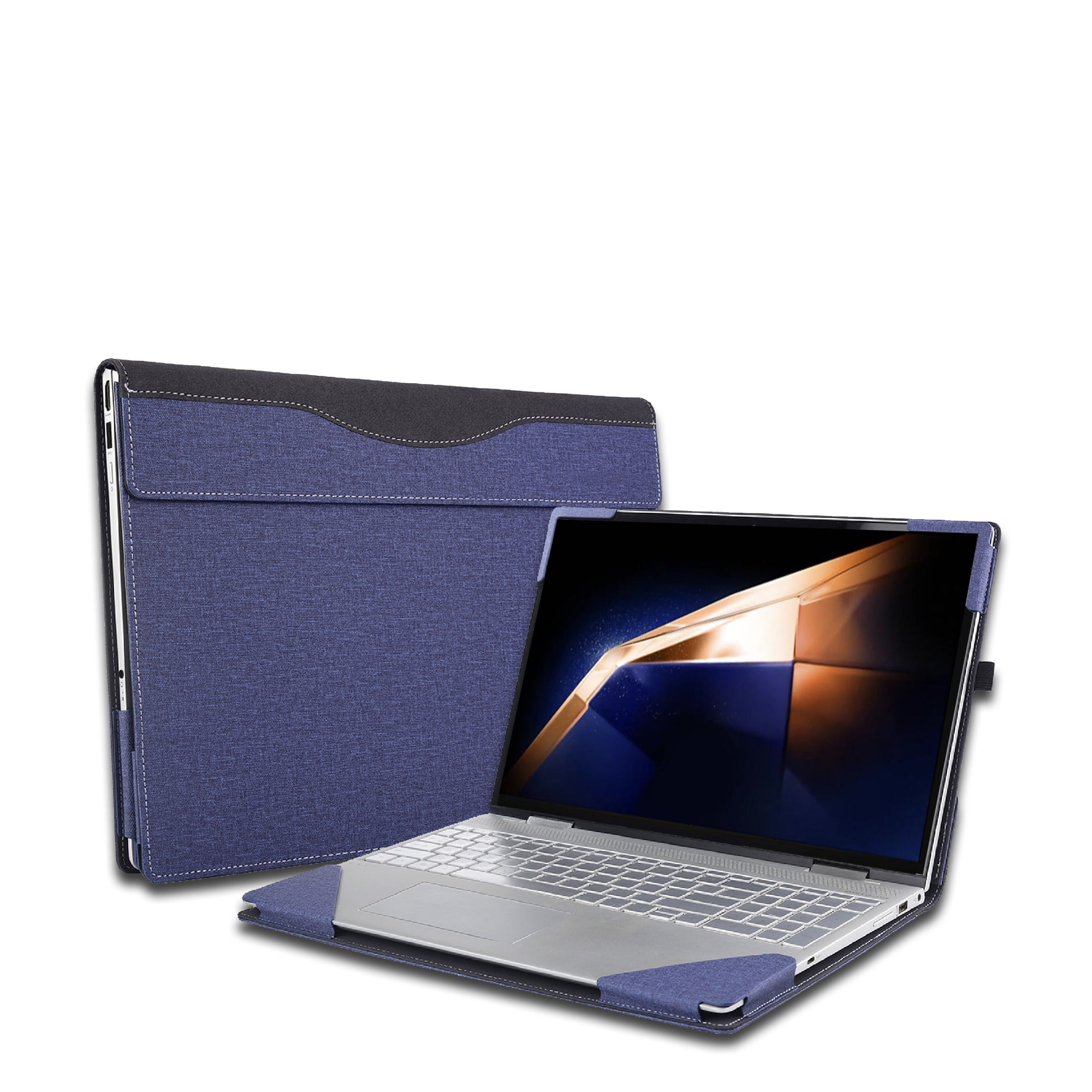 Laptop Case Cover for 16 inch Samsung Galaxy Book4 Pro 360 & for Galaxy Book4 Ultra &for Samsung Galaxy Book 4 Pro &for Galaxy Book4 Edge 16", PU leather Protective Bag Sleeve