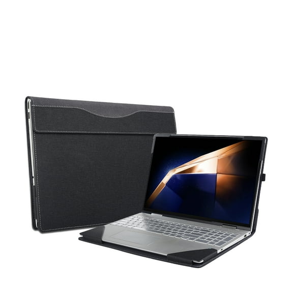 Laptop Case Cover for 16 inch Samsung Galaxy Book4 Pro 360 & for Galaxy Book4 Ultra &for Samsung Galaxy Book 4 Pro &for Galaxy Book4 Edge 16", PU leather Protective Bag Sleeve