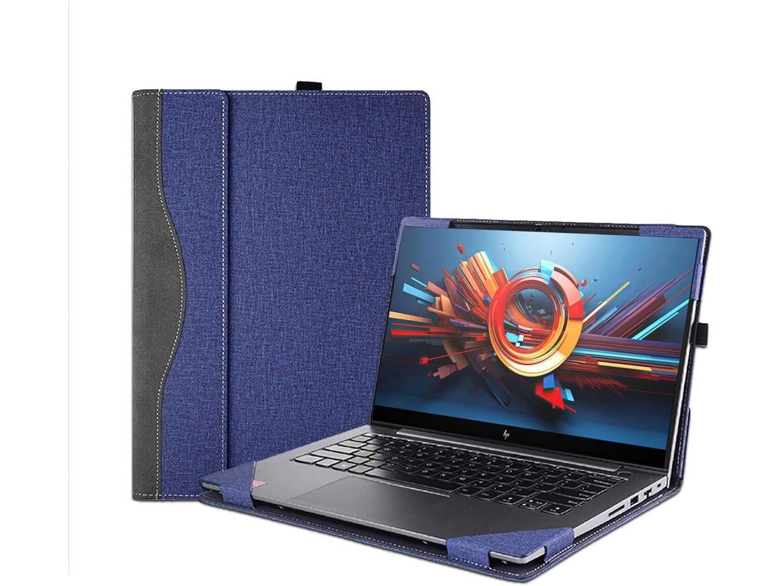 Laptop Case Cover for 17.3 inch HP Envy Laptop 17-da 17t-da 2024 & Asus Zenbook pro 17 UM6702,PU Leather Protective Sleeve Shell Bag with Pen Holder and Heat Dissipation Hole