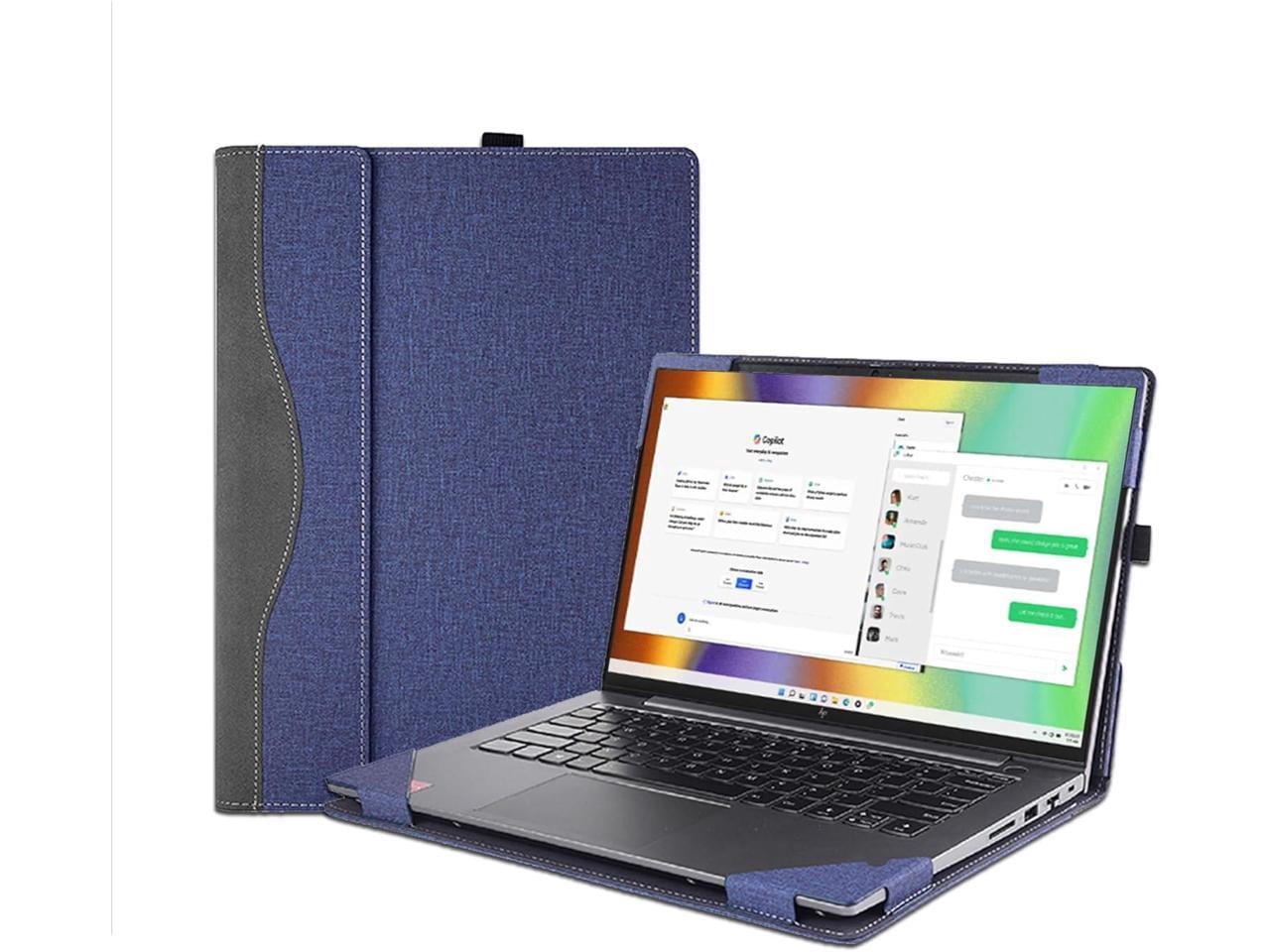 Laptop Case Cover for 2024 13.3 inch HP Pavilion Aero Laptop 13-bg 13t-bg Notebook PC Sleeve, 2 in 1 PU Leather Protective Shell Bag with Pencil Holder
