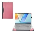 thumbnail image 1 of Laptop Case Cover only for ASUS Vivobook S 14 OLED (S5406) 14 inch [NOT Working with Other ASUS Models] Notebook Sleeve Computer Bag Protective PU Leather Shell (Pink), 1 of 7