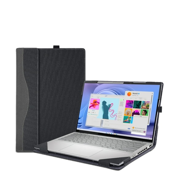 Laptop Case Cover for Dell 14 Plus DB14250 & Pro 14 PC14255/PC14250 & Pro14 Plus PB14250 /PB14255 Sleeve,PU leather Protective Shell Notebook PC Bag accessories