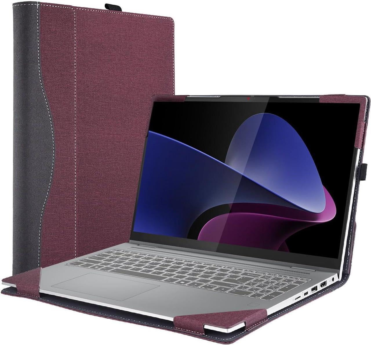 Laptop Case Cover for Lenovo 16" IdeaPad 5i 2-in-1 Gen 9 for IdeaPad 5 2-in-1 16IRU9 16AHP9 [Not fit Other Models] Detachable Notebook Sleeve Computer Bag PU with Heat Dissipation Hole