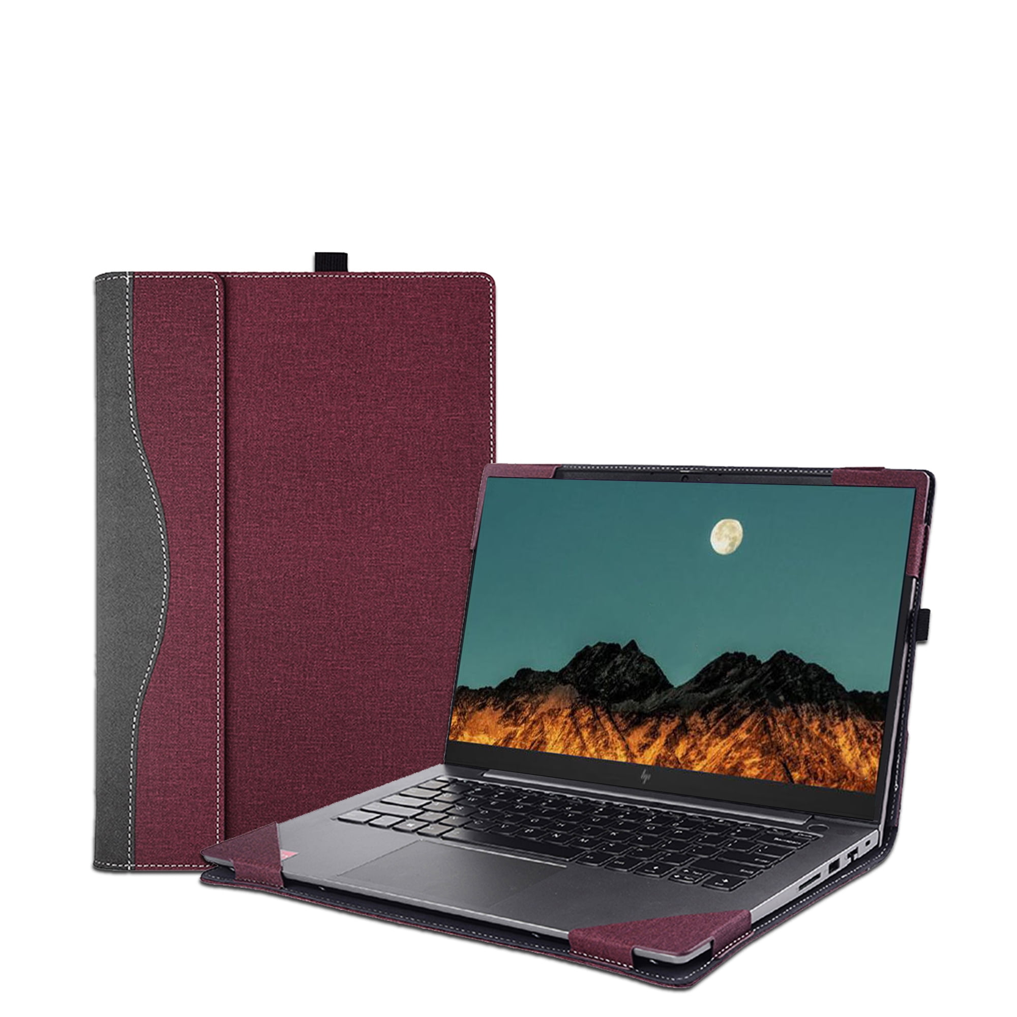 Laptop Case Cover for 13.3 inch HP EliteBook 630 G9 G10 & for HP Probook 630 G8 Notebook PC Sleeve,Detachable PU leather Protective Bag Accessory