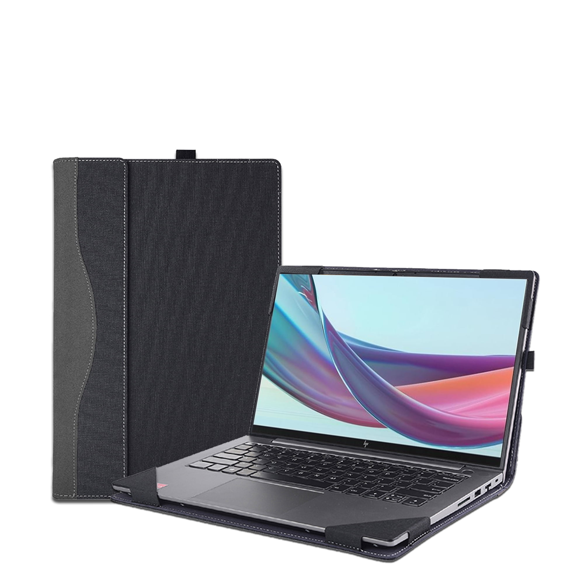 Laptop Case Cover for 14 inch HP Elitebook 645 G9 G10 & HP EliteBook 640 G9 G10,PU Leather Notebook PC Sleeve Protective Bag Accessories