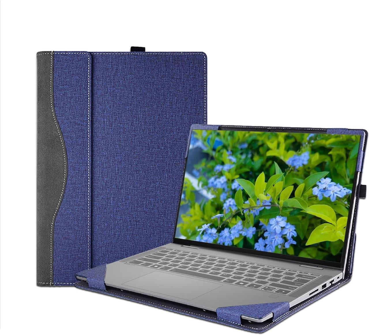 Laptop Case Cover for 14 inch Lenovo IdeaPad 5 2-in-1 14Q8X9 14AHP9 14IRH9 14IRU9 Sleeve,PU Leather Protective Bag Notebook PC Accessories
