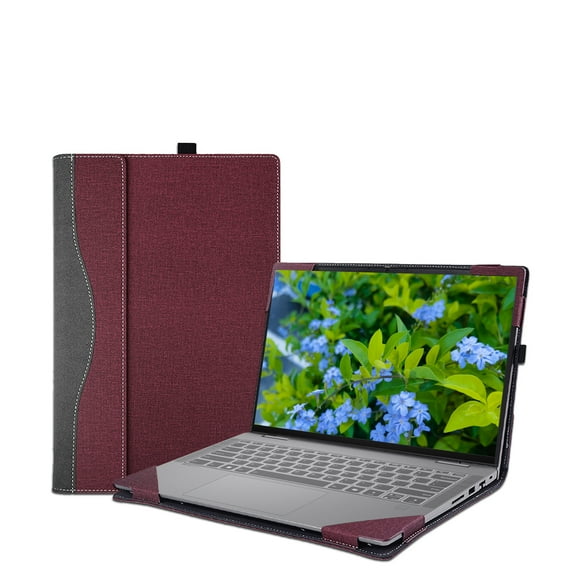 Laptop Case Cover for 14 inch Lenovo IdeaPad 5 2-in-1 14Q8X9 14AHP9 14IRH9 14IRU9 Sleeve,PU leather Protective Bag Notebook PC Accessories