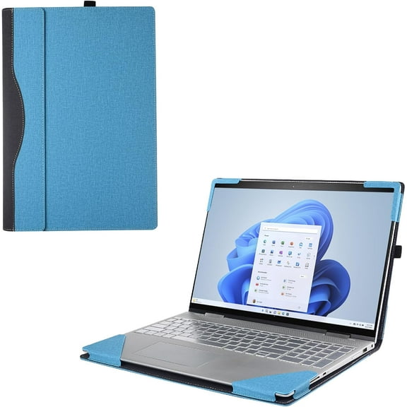 Laptop Case Cover for 15.6" Hp ProBook 450 G10 G9 G8 2023-2021 / ProBook 455 G10 G8 G9 Notebook Sleeve ，2-in-1 Protective PU Leather case
