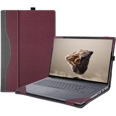 Laptop Case Cover for ASUS Vivobook S 15 S5506 M5506 & Vivobook S 16 S5606 M5606,PU Leather Detachable Protective Sleeve