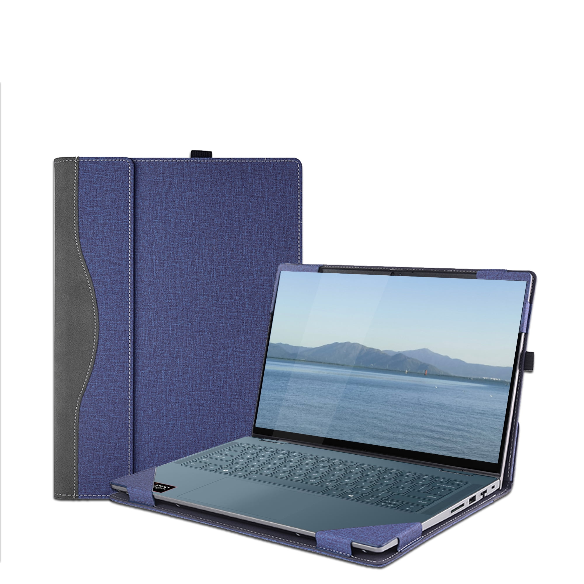 Laptop Case Cover for Lenovo IdeaPad 5 2-in-1 14IAL10 /14AKP10(not for Gen9) 14 inch Notebook PC Sleeve,PU leather Protective Shell Bag accessories