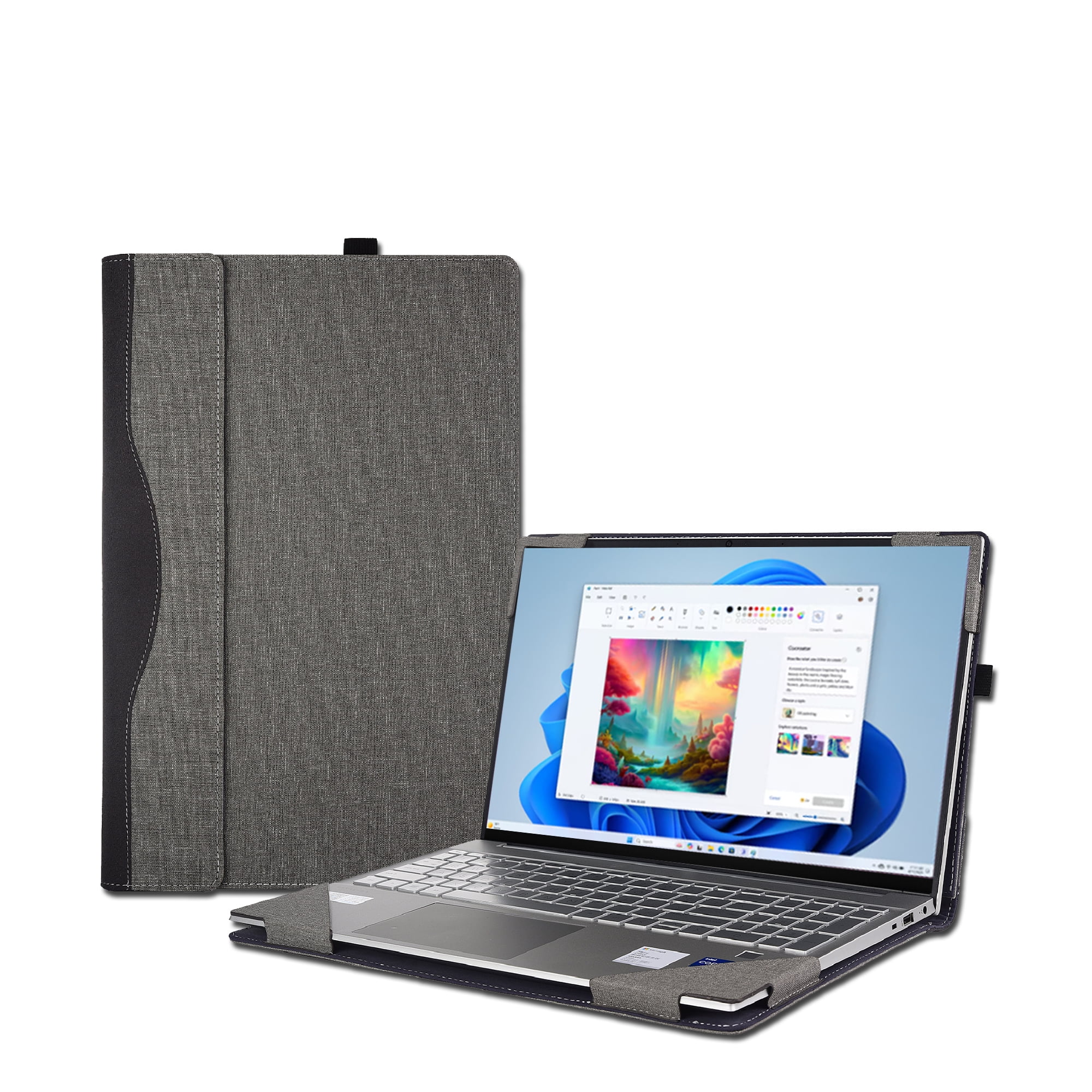 Laptop Case Cover for Lenovo IdeaPad Slim 5 13ARP10 (13.3 inch Gen10) Notebook PC Sleeve,Detachable PU leather Protective shell Bag Accessories