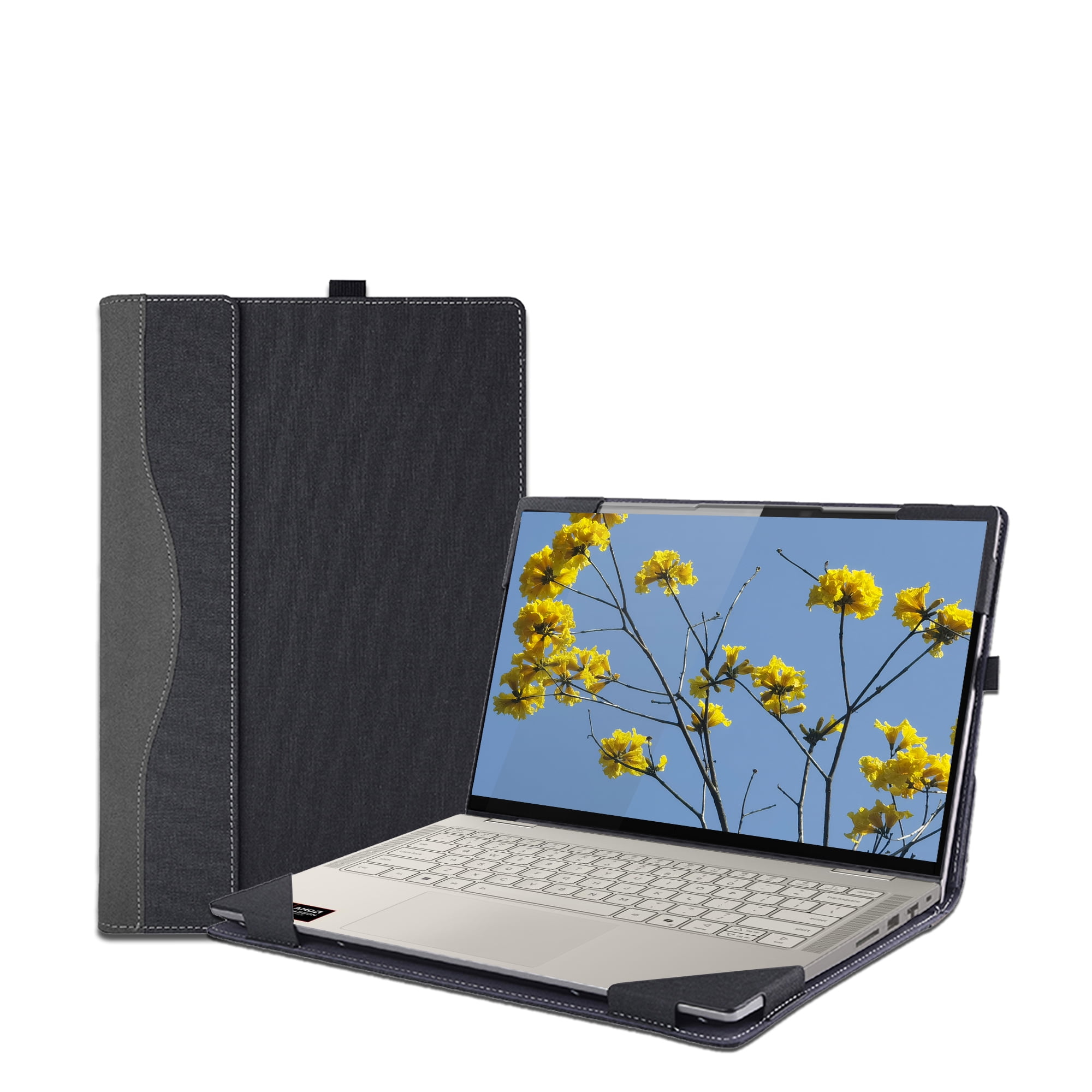 Laptop Case Cover for Lenovo Yoga 7 2-in-1 14ILL10/14AKP10 Notebook PC Sleeve[not for other models],PU leather Protective Shell Bag Accessories