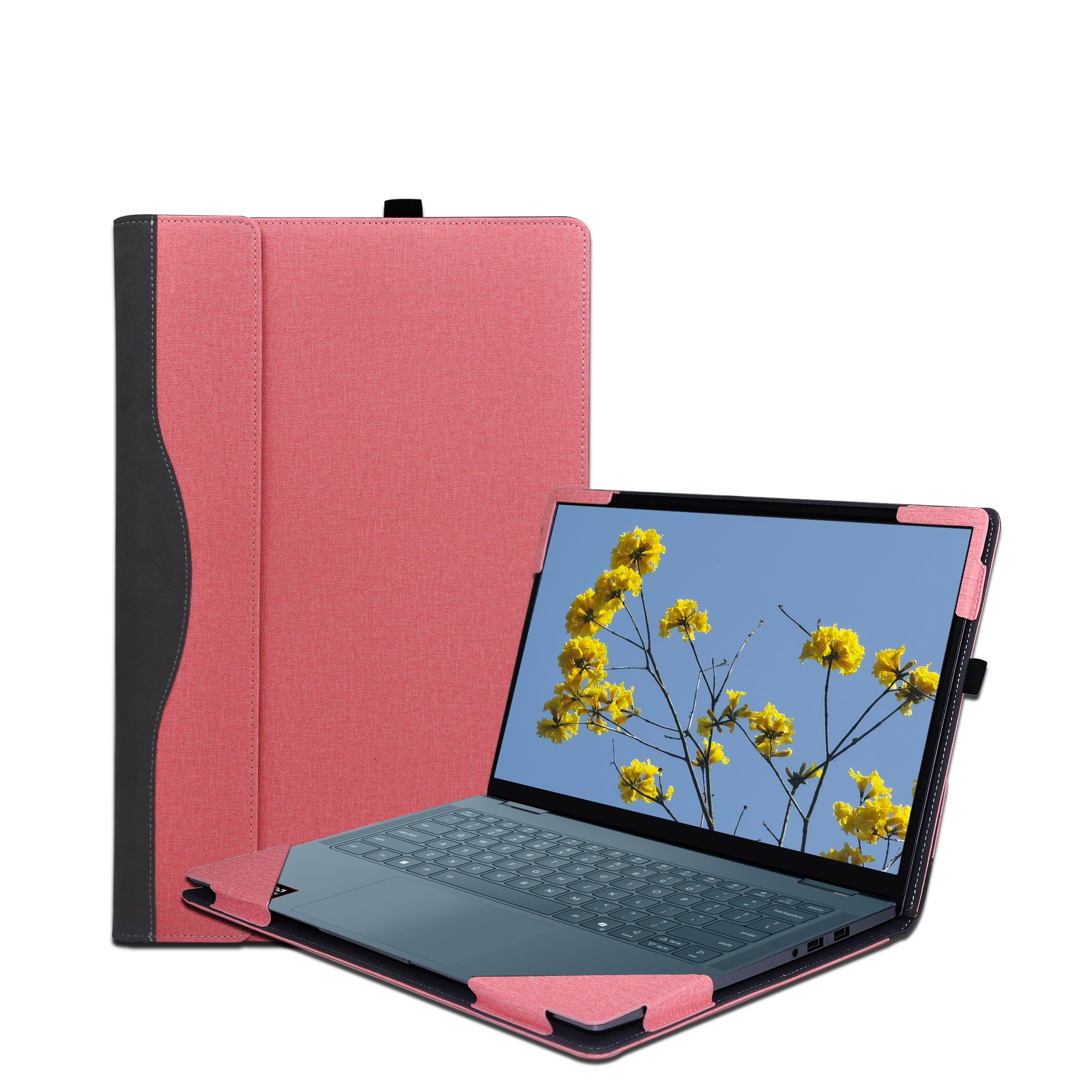 Laptop Case Cover for Lenovo Yoga 7 2-in-1 14ILL10/14AKP10 Notebook PC Sleeve[not for other models],PU leather Protective Shell Bag Accessories