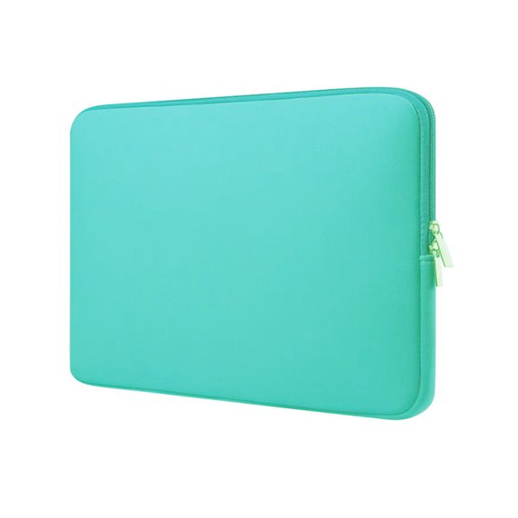 Laptop Case, Laptop Sleeve Shockproof Padded Carrying Case Computer Protective Cover Bag with Pocket, Compatible with 13 in Notebook Computer(Lake Blue)