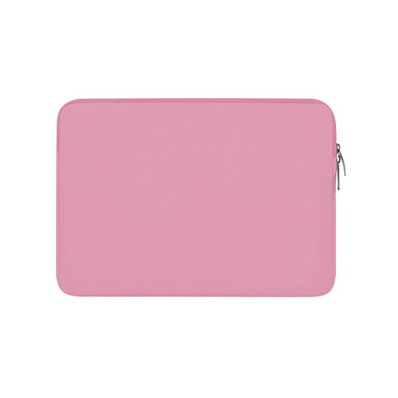 Laptop Case, Laptop Sleeve Shockproof Padded Carrying Case Computer Protective Cover Bag with Pocket, Compatible with 13 in Notebook Computer(Pink)