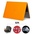 thumbnail image 1 of Laptop Case for MacBook Pro 13 Case 2022 M1 A2338 M2 Air 13.6 15 Touch Coque Macbook Air 13 Case Funda Pro 16 14 M3 accessories (Matte Orange,A2338 A2251 A2289), 1 of 7
