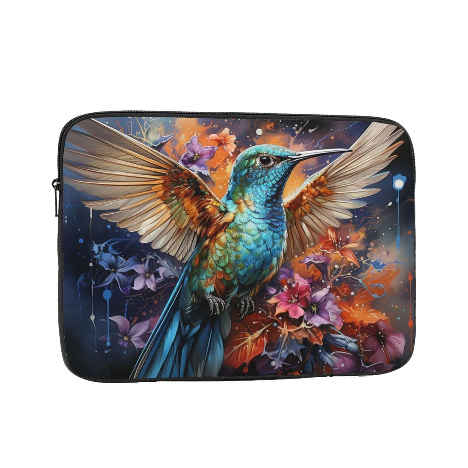 Laptop Case Protect Sleeve Bag Shockproof Protective Notebook Computer Cover 10 inch, Hummingbird Galaxy Art