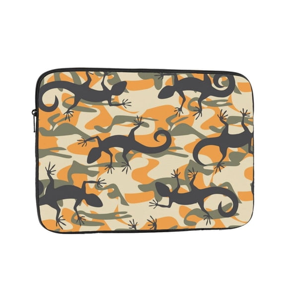 Laptop Case Protect Sleeve Bag Shockproof Protective Notebook Computer Cover 13 inch, Lizard Camouflage Camo
