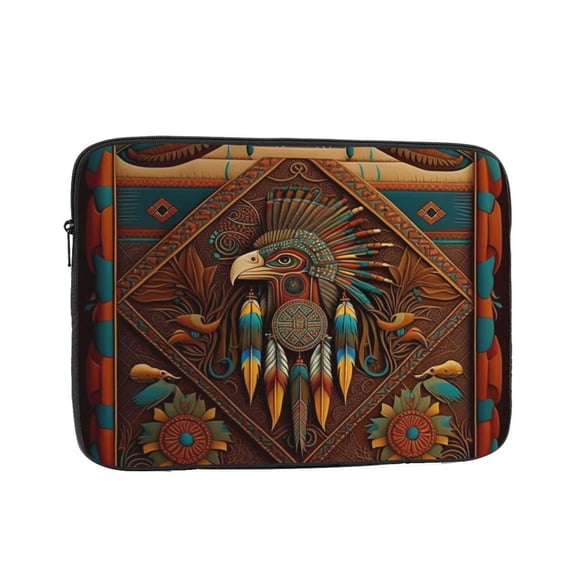 Laptop Case Protect Sleeve Bag Shockproof Protective Notebook Computer Cover 13 inch, Southwestern Ethnic Art Native