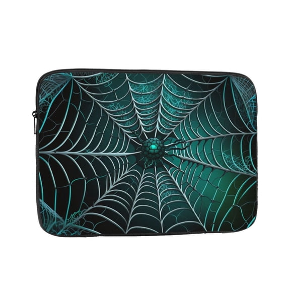 Laptop Case Protect Sleeve Bag Shockproof Protective Notebook Computer Cover 13 inch, Spider Web Gothic Art