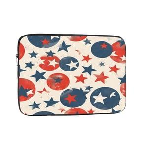 Laptop Case Shockproof Sleeve Water Resistant Computer Bag Fits Tablet Notebook Ultrabook For Travel Office 10 Inch Independence Day Theme Star (2)