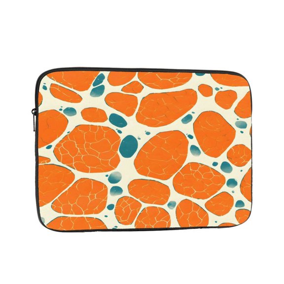 Laptop Case Shockproof Sleeve Water Resistant Computer Bag Fits Tablet Notebook Ultrabook For Travel Office 10 Inch Snake Skin Print Style Coral_4