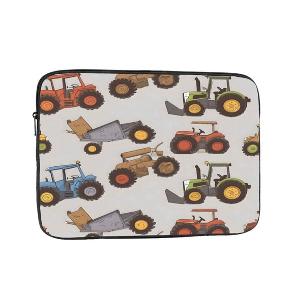 Laptop Case Shockproof Sleeve Water Resistant Computer Bag Fits Tablet Notebook Ultrabook For Travel Office 10 Inch Tractor-Trailer Truck