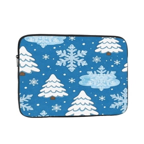 Laptop Case Shockproof Sleeve Water Resistant Computer Bag Fits Tablet Notebook Ultrabook For Travel Office 10 Inch Winter Theme (5)