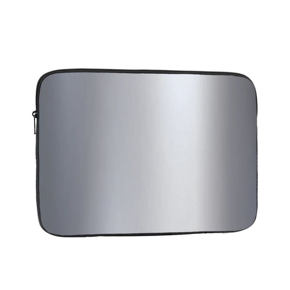 Laptop Case Shockproof Sleeve Water Resistant Computer Bag Fits Tablet Notebook Ultrabook For Travel Office 10 Inch Silver Metallic Gradient Scratches Titan Steel