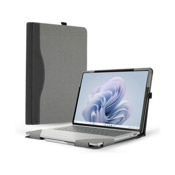 Laptop Case for 14.4 inch Microsoft Surface Laptop Studio 2 2023 / Studio 2022 Protective Cover Shell with Pencil Holder PU Leather Hard Folio Cover