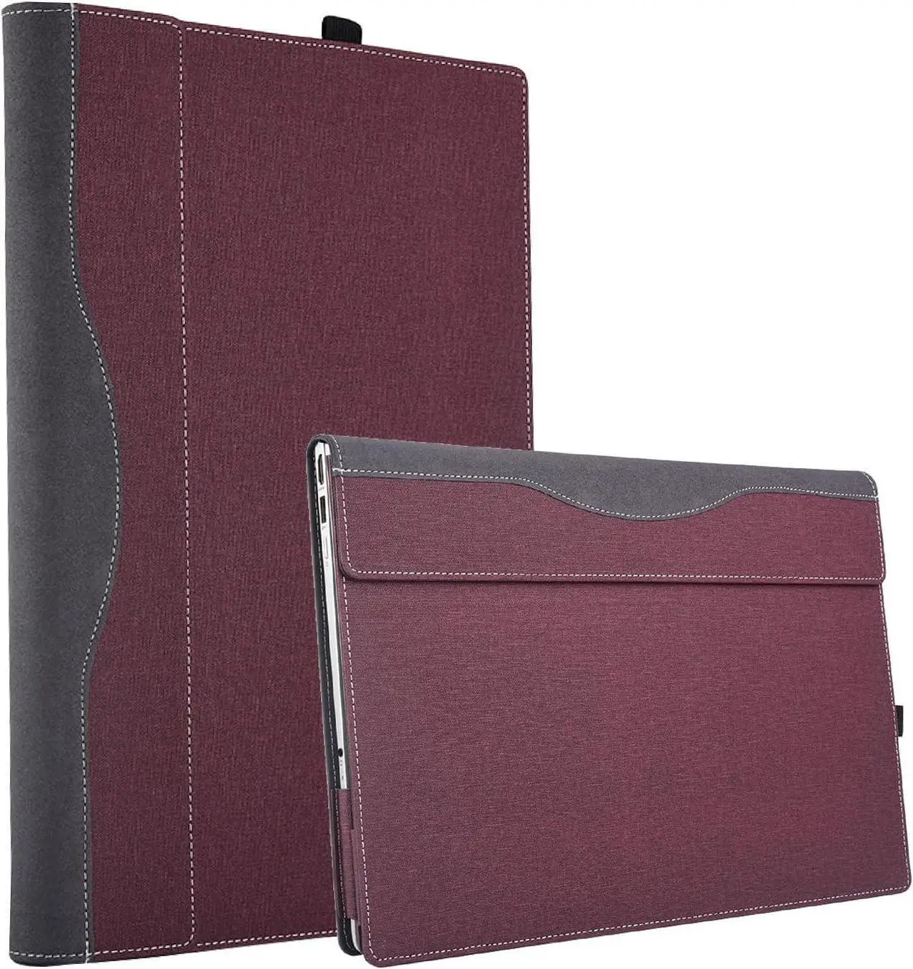 Laptop Case for Lenovo ThinkBook 16 Gen 8 (16 Intel) Laptop [not Compatible with Any Other Model] 2 in 1 PU Leather Inside Pocket Cover