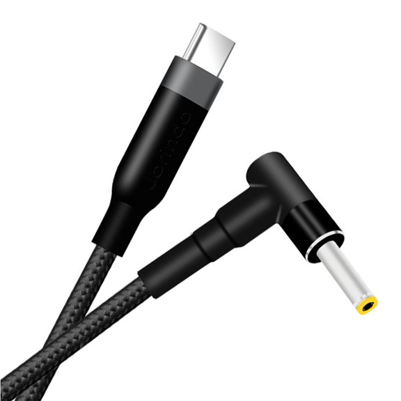Laptop Charging Cord USB C to 5.5x1.7MM Interfaces Charging Cable Flexible Braided Fabric 0.5/1/1.5/2/3.0M